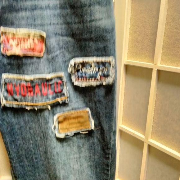 Denim Upcycled Tag Jeans - Picture 7 of 14
